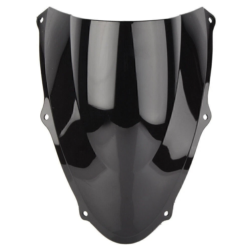 Double Bubble Front Windshield for Suzuki TL1000R (1998–2003) Black