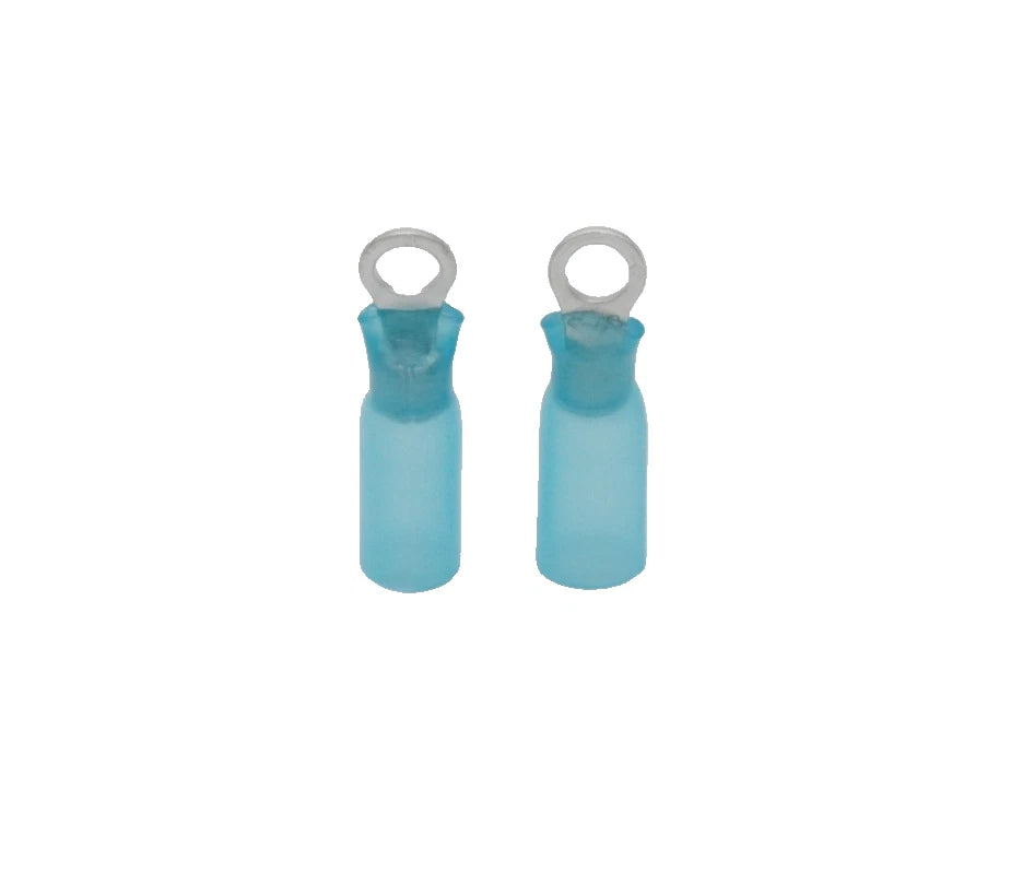 30-Pack Heat Shrink Ring Terminal #4 16-14 AWG