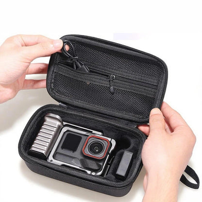 Black Polyester Pouch for Insta360 Camera (Portable Storage Bag)