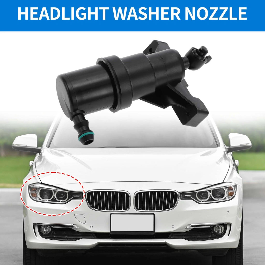 Front Right Headlight Washer Nozzle Replacement for BMW 750i 760Li 745i (2006–2016)