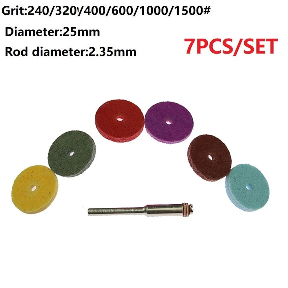 Polishing Wheels for Rotary Tools (T-shaped)