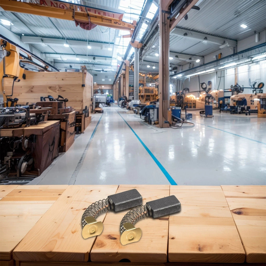 Carbon Brush Replacement Set for Enhance Motor Performance