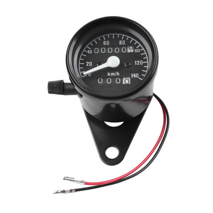 Universal Odometer Speedometer Tachometer Gauge for Motorcycle (12V)