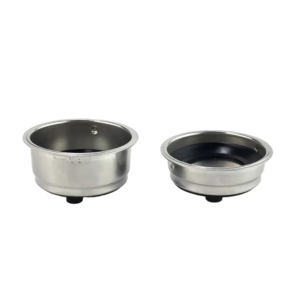 51mm Stainless Steel Filter Set for Coffee Machines (Universal Compatibility)