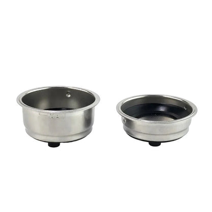 51mm Stainless Steel Filter Set for Coffee Machines (Universal Compatibility)