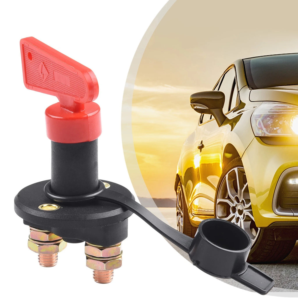 Battery Disconnect Switch for 12V 24V Vehicles (1pc)