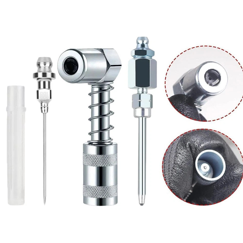 90 Degree Grease Dispenser for Tight Corners