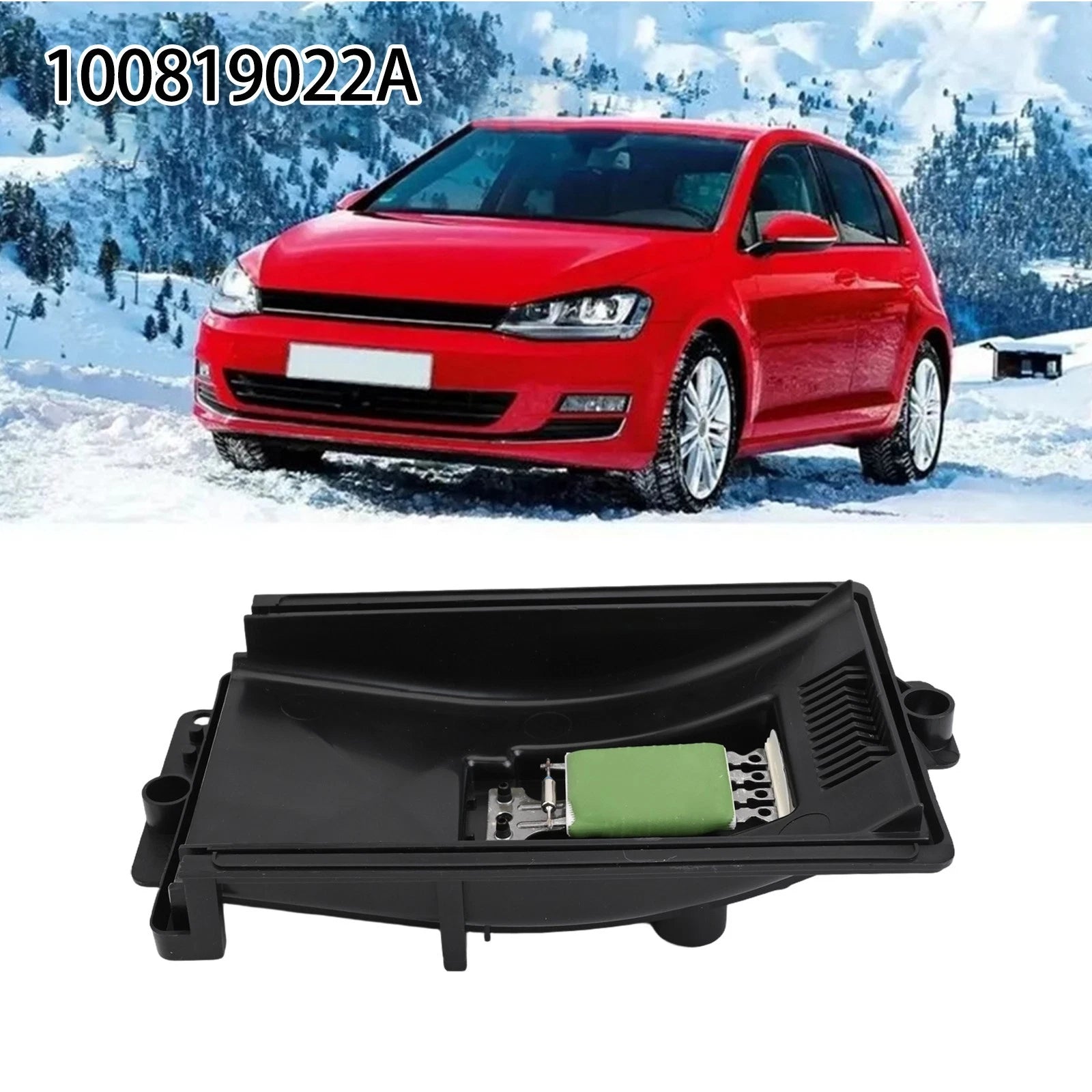 Blower Motor Resistor for Vehicles 1J0819022A