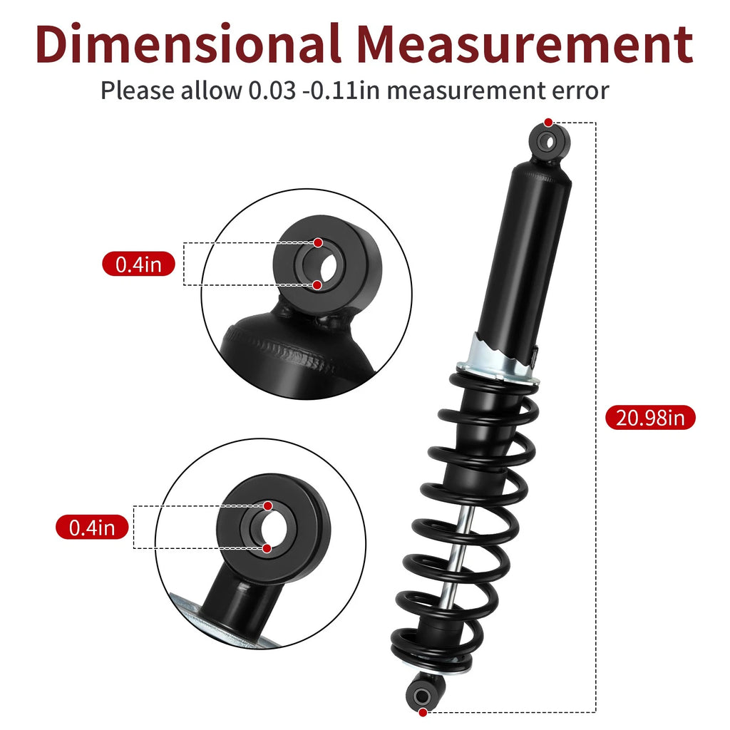 Set of 2 Rear Shock Absorbers for Polaris Sportsman XP 1000 (2015–2025) 7043463