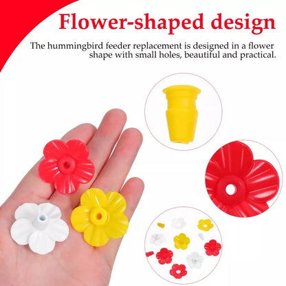 Set of 24 Hummingbird Feeder Replacement Flowers for