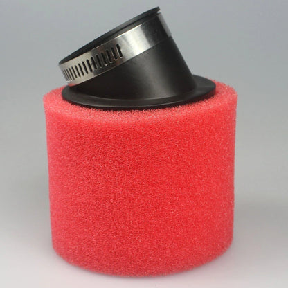 48mm Bent Angled Foam Pod Air Filter for PIT PRO Quad ATV (Dirt Bike)