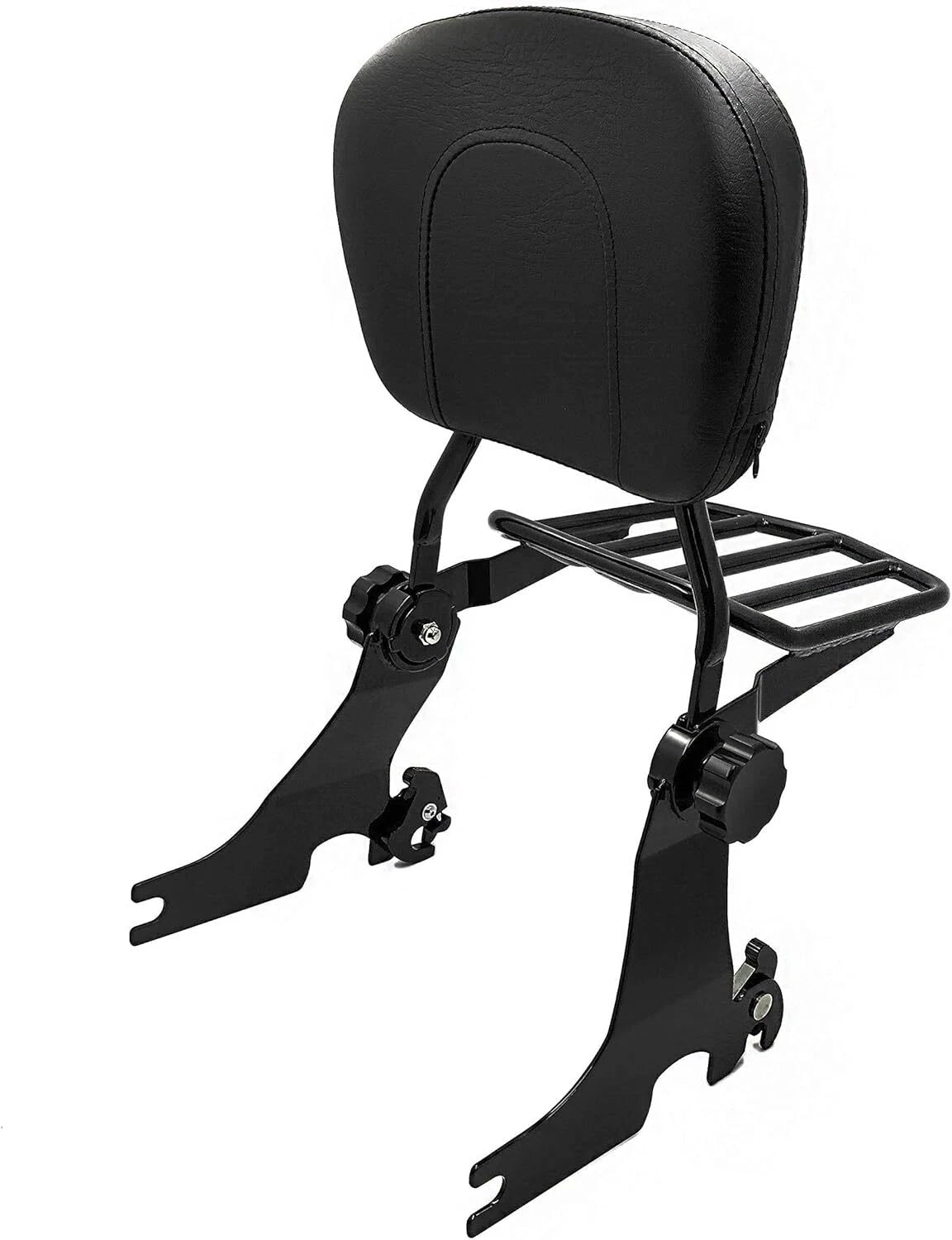 Backrest Sissy Bar with Luggage Rack for Harley Softail (2000–2023)