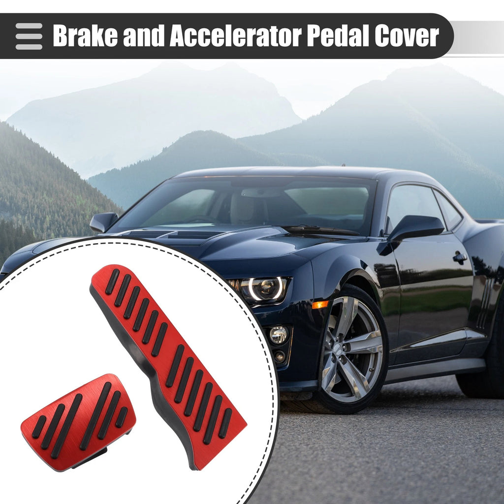 Accelerator Pedal Covers Set Replacement for Chevrolet Camaro (2016–2022)