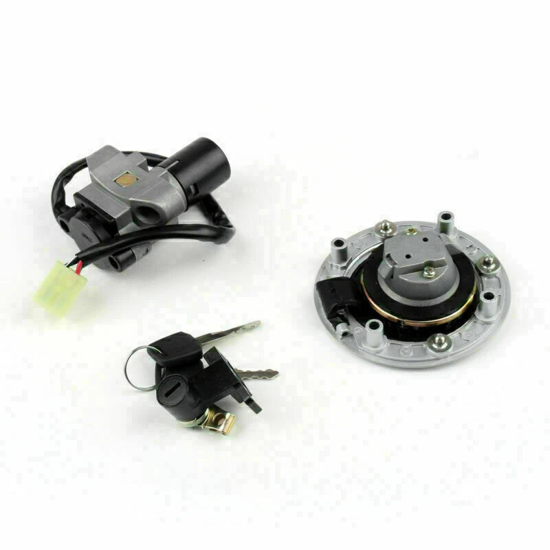 Ignition Switch Lock & Fuel Gas Cap Key Set for Suzuki GSF250 GSF400 (T9)