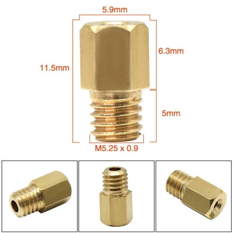12pcs/Set Carburetor Main Jet Replacement For Mikuni VM for tm High Quality