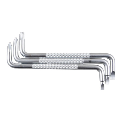 3 in 1 Right Angle Screwdriver Set for Universal Use (Chrome Vanadium Steel)