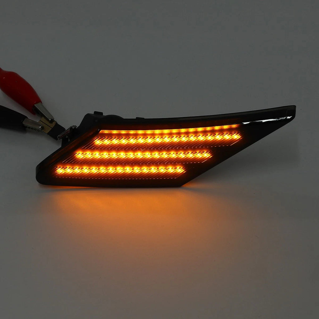 Smoked LED Side Marker Bumper Light for Scion FR-S Subaru BRZ Toyota 86 (2013–2017)