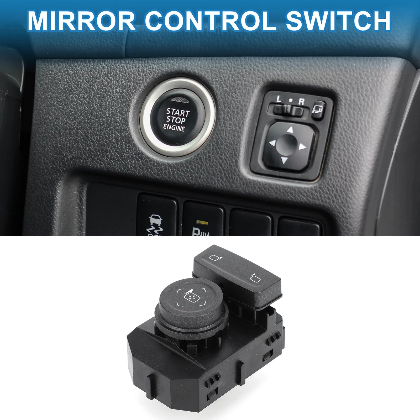 Car Mirror Switch Replacement for Chevrolet Silverado 1500 Suburban Tahoe (2007–2014)