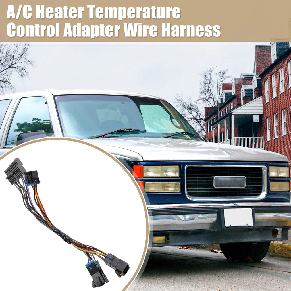 A/C Heater Temperature Control Adapter Wire Harness for Chevy Silverado (2007–2013)