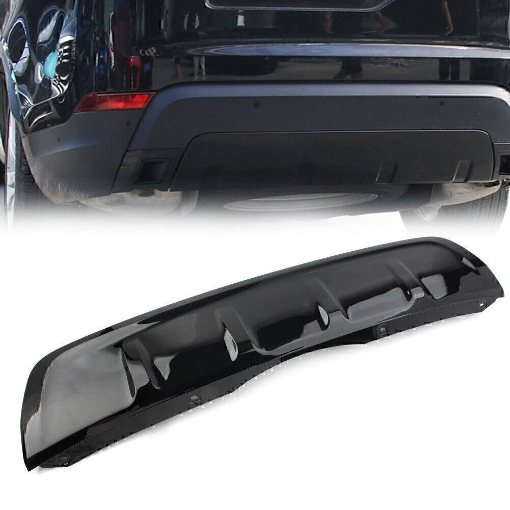 Rear Bumper Cover Trim Board Black for Land Rover Discovery 5 (2017–2021)