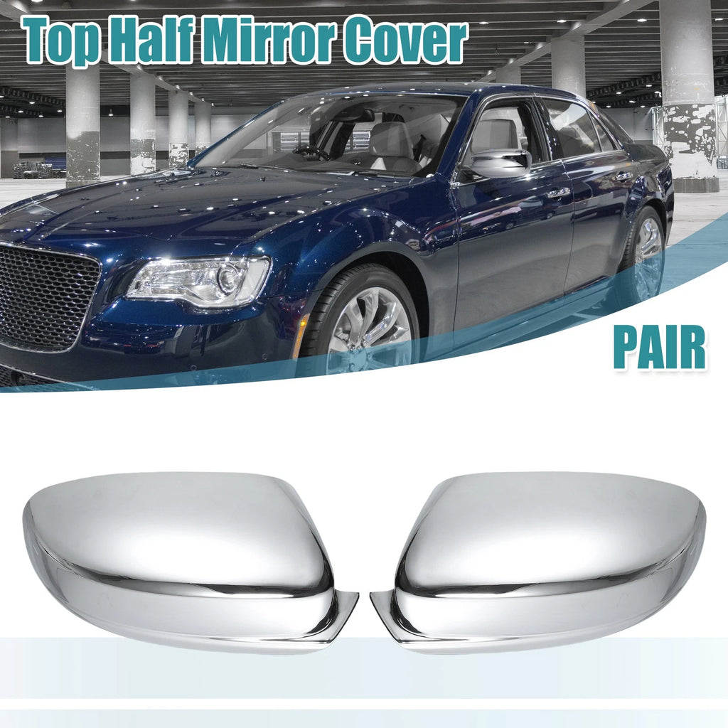 Chrome Mirror Cover Caps with Adhesive for Dodge Charger (2011–2022)
