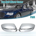 Chrome Mirror Cover Caps with Adhesive for Dodge Charger (2011–2022)