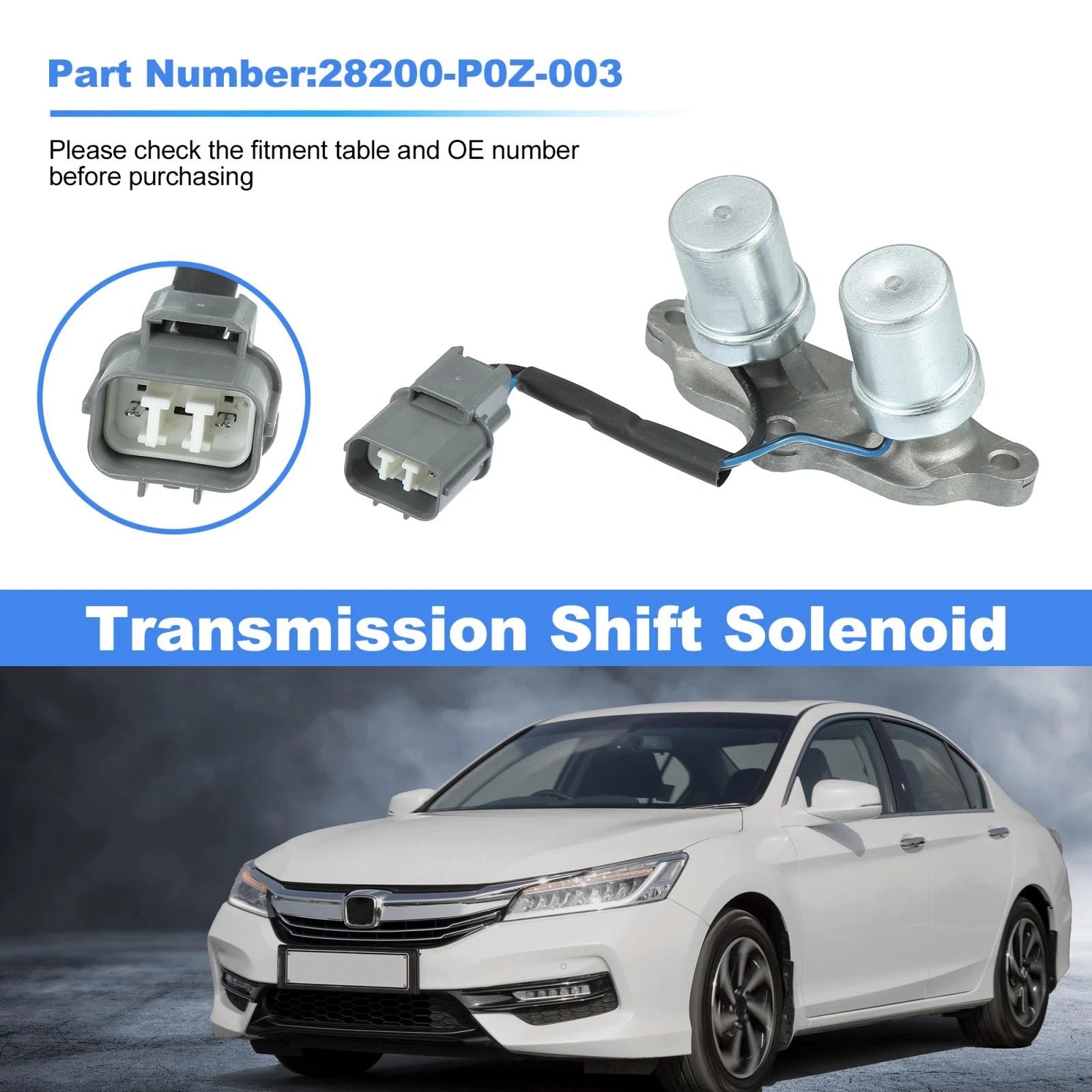 Transmission Shift Solenoid Replacement for Honda Accord Acura CL (1998–2003)