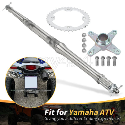 Rear Axle Shaft & Sprocket Mount Axle Collar Hub Nuts for Yamaha YFM350 (2004–2006)