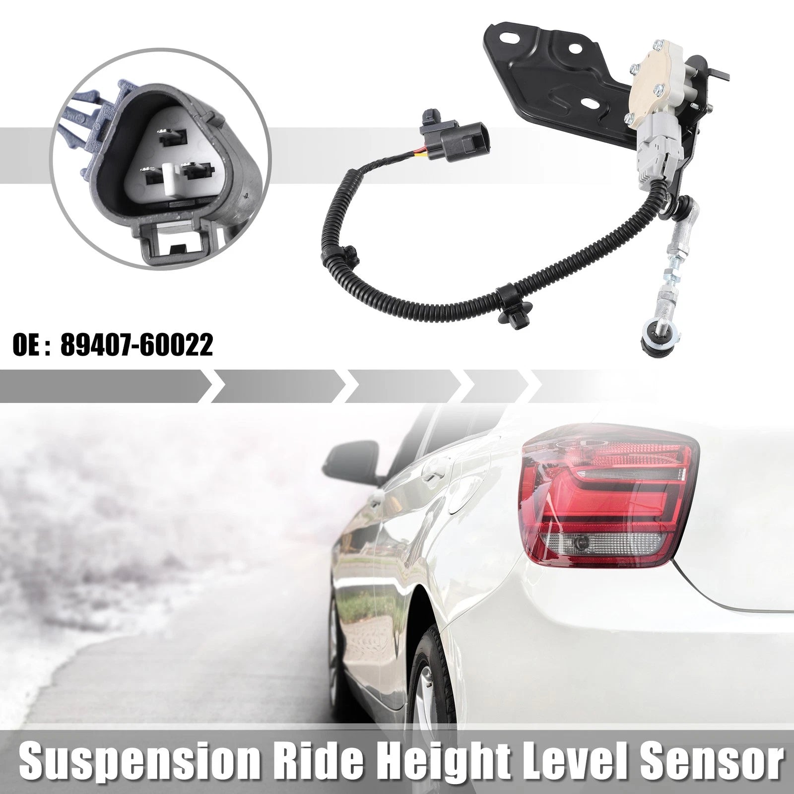 Height Level Sensor Rear Right Replacement for Toyota 4Runner (2003–2024)
