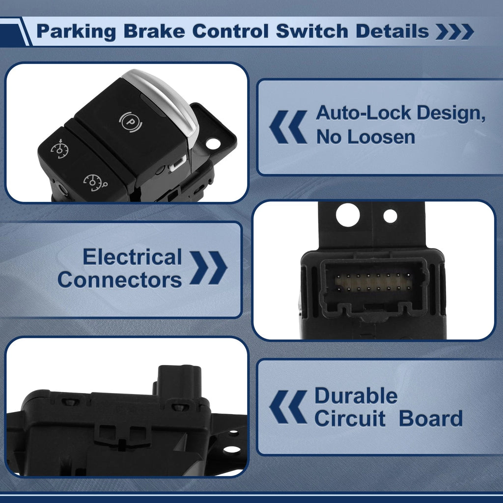 Handbrake Parking Switch for Renault Kadjar (2015–2015) 363216544R