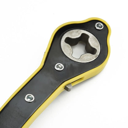 Scissor Jack & Ratchet Wrench for Garage Tire Repair Tool