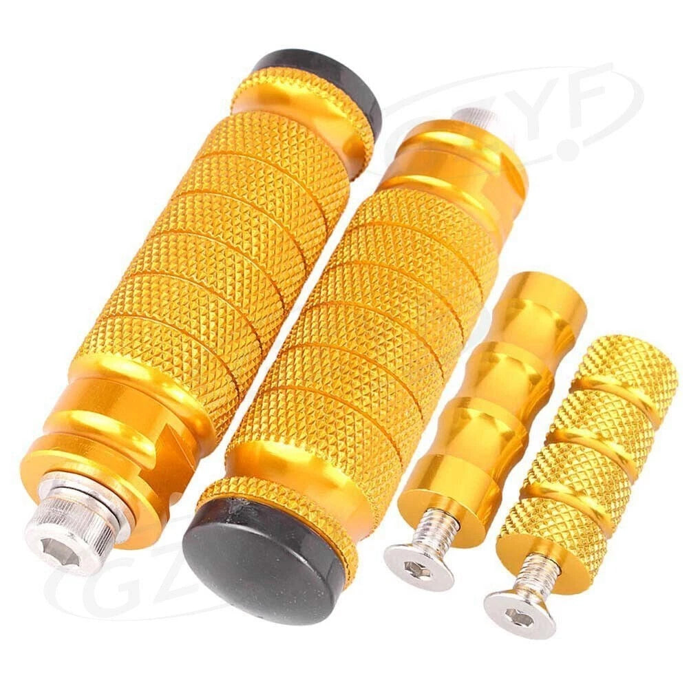 Gold Rear Set Footrest System for Honda Yamaha Kawasaki