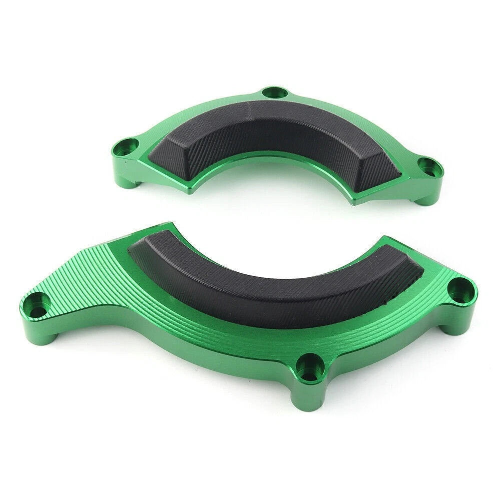 Engine Case Frame Slider Crash Protector for Kawasaki Z900 (2017–2020) Green