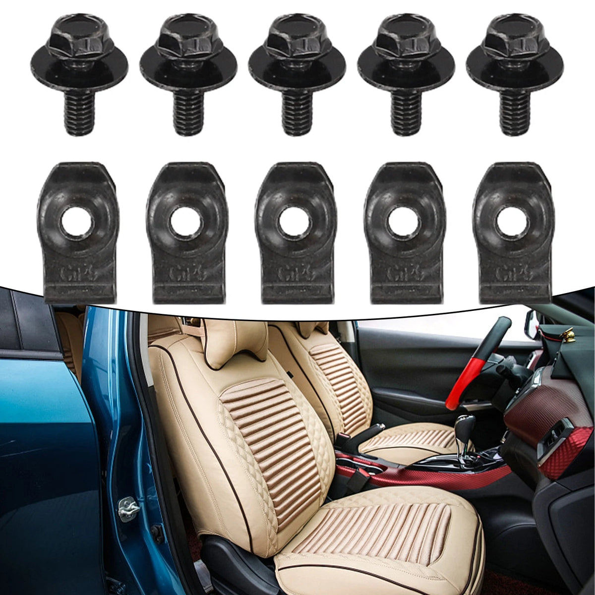 Anti Vibration Engine Undertray Clips for Car Protection