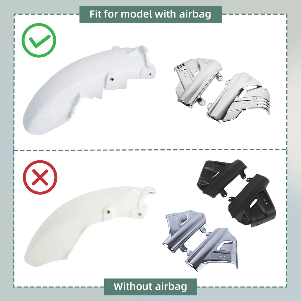 Chrome Front Fender Covers for Honda Goldwing GL1800 (2007–2017)