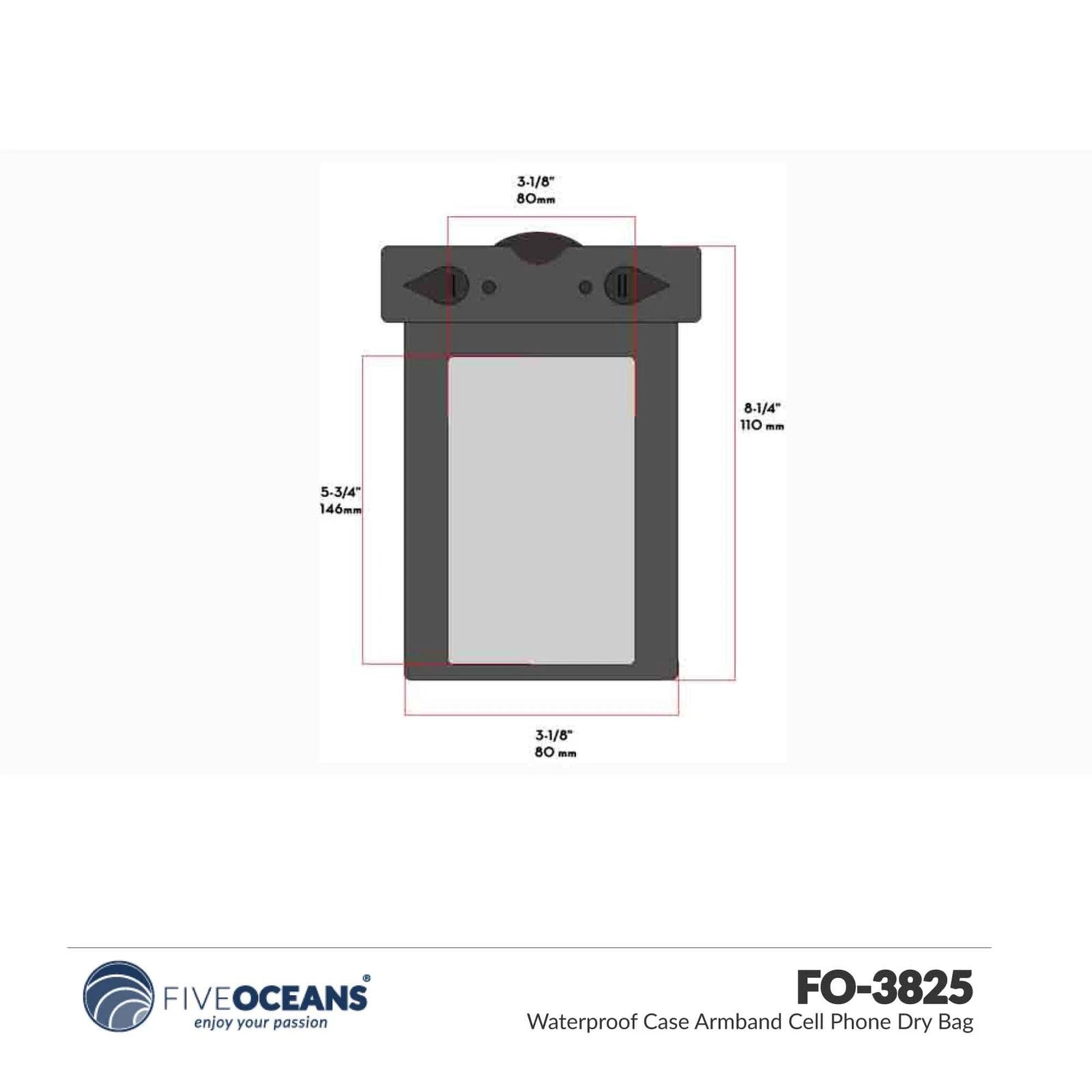 Universal Waterproof Smartphone Case for (Camo FO3825)