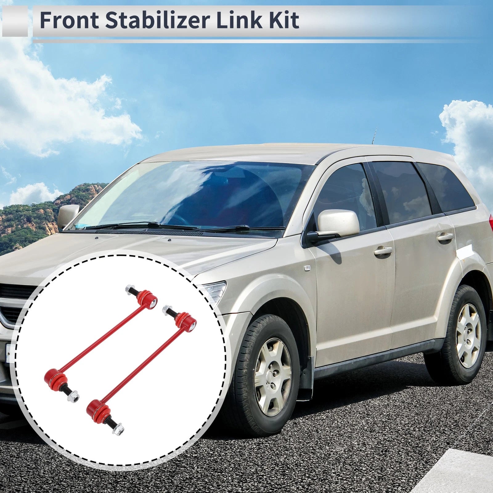 Front Stabilizer Bar Links Replacement for Dodge Journey (2009–2020) Pair