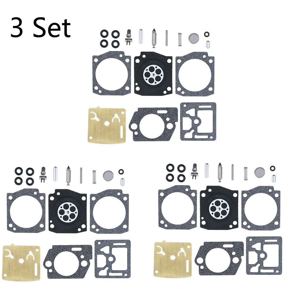 3X Carburetor Gasket Kit for Husqvarna K750 K760 (RB-177)