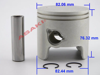 Piston Kit 0.50 for Yamaha Outboard 55/85 HP (688-11636-02)