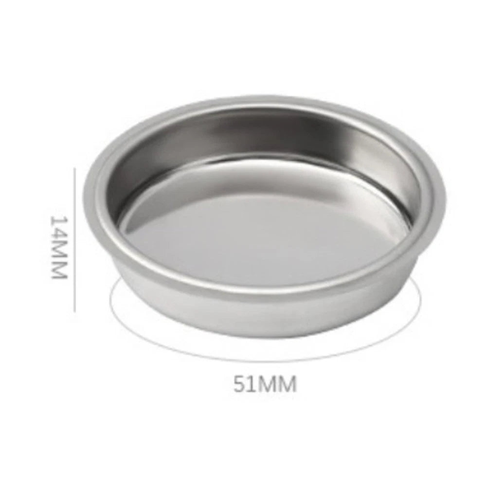 Coffee Blind Filter Bowl for Coffee Machine (Stainless Steel)