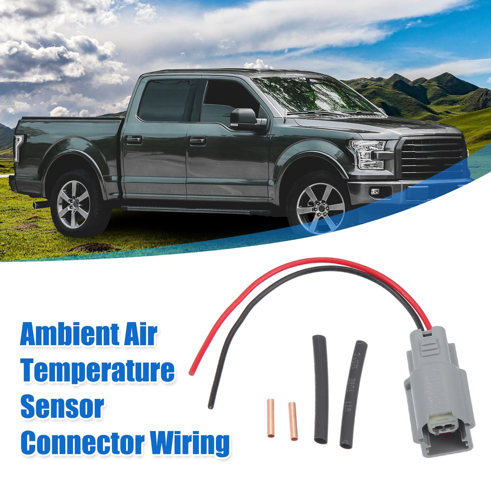 Ambient Air Temperature Sensor Connector Wiring for Ford Lincoln (2000–2015)