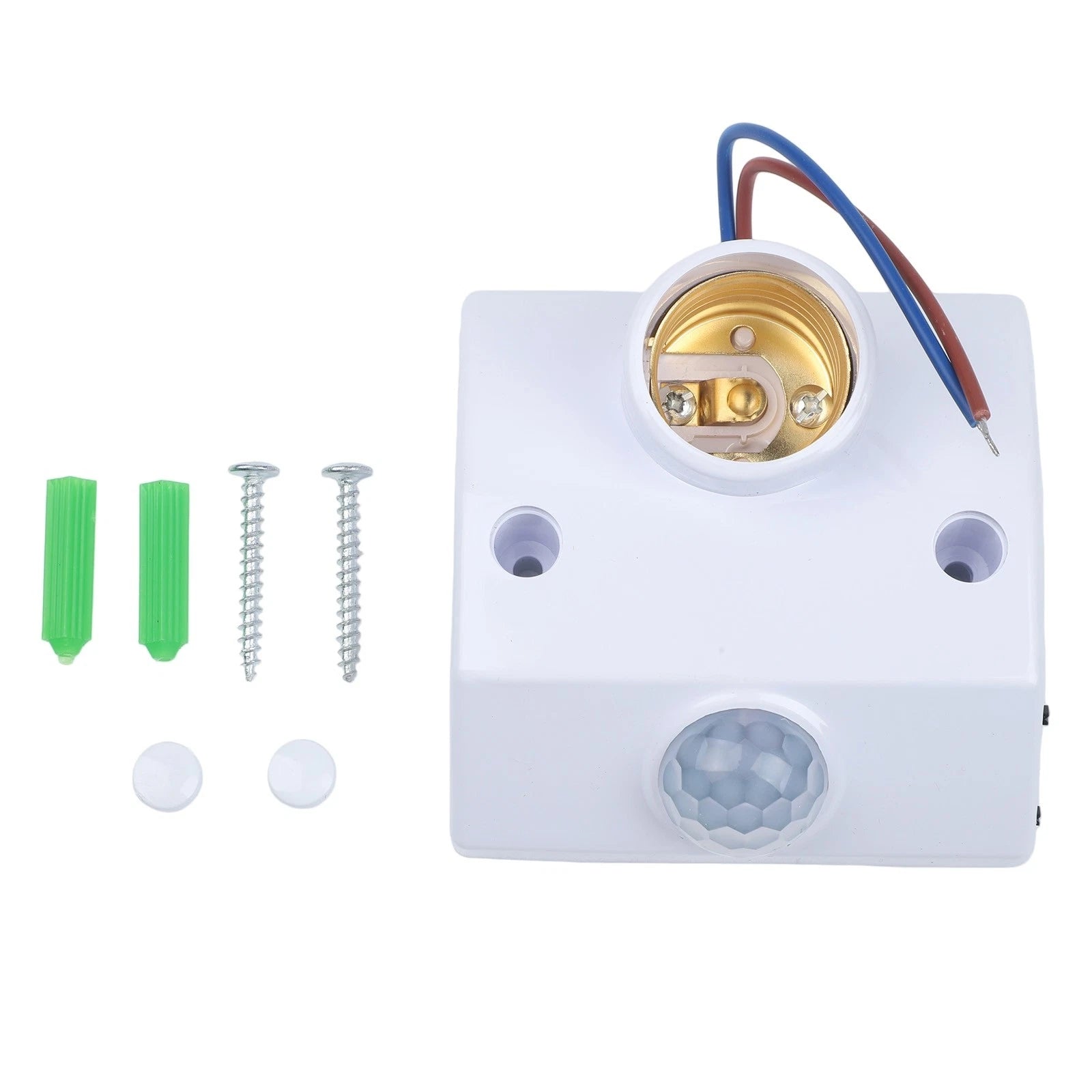 Infrared Induction Lamp Holder for E27 Bulbs (Adjustable Brightness)