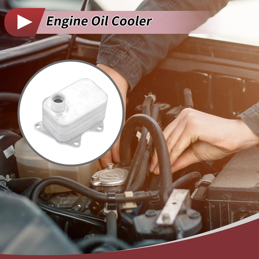 Engine Oil Cooler for Audi A5 2010–2014 Replacement