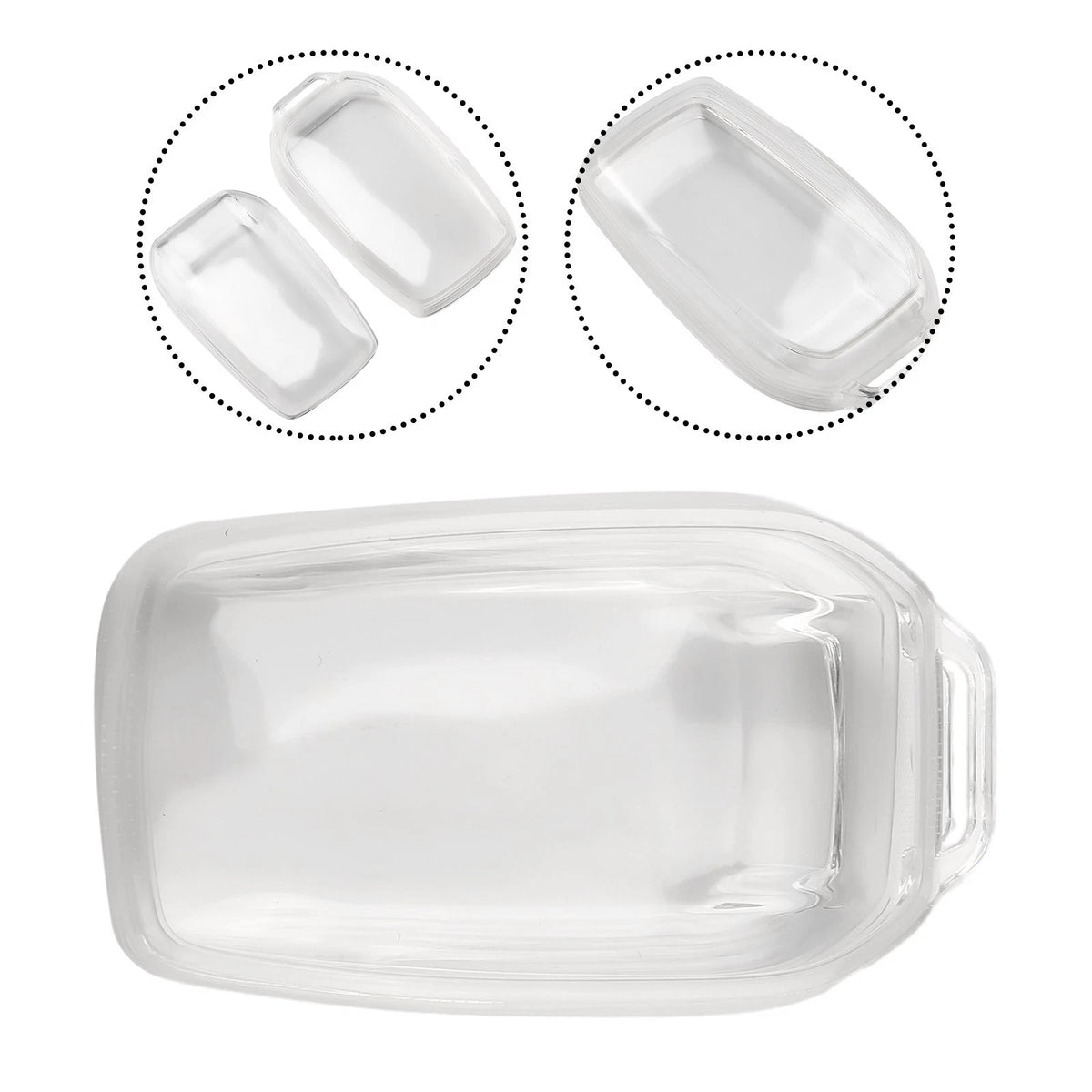 Transparent Clear Key Holder for Toyota
