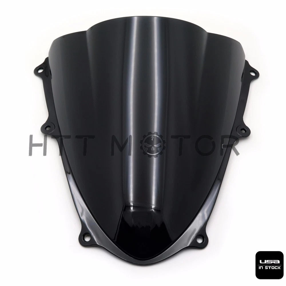 Smoke Black Double Bubble Windscreen for Suzuki GSXR1000 (2009–2016)