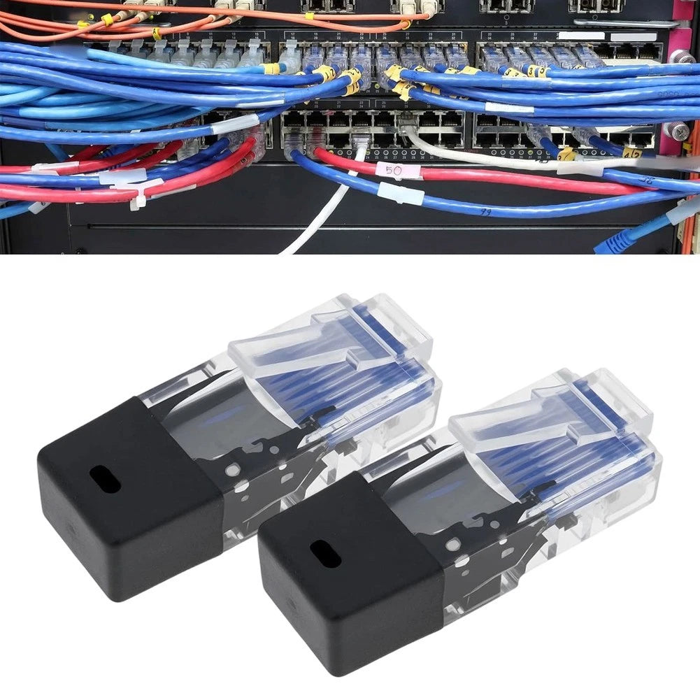 Set of 2 RJ45 120 Ohm Termination Resistors for Network Maintenance