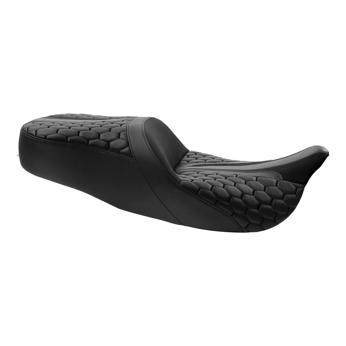 Black Gel Seat for Harley Street Road Glide (2009–2023)