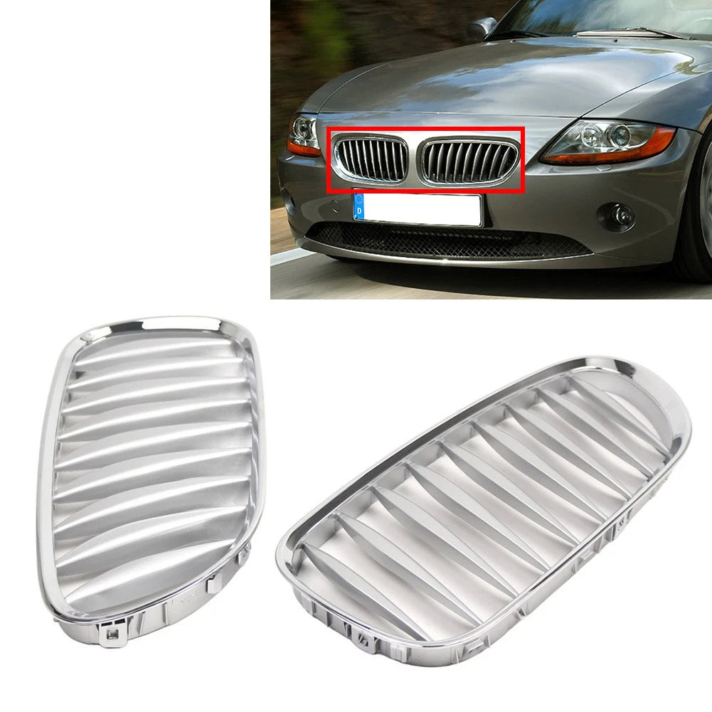 Front Bumper Kidney Grille For BMW Z4 E85 E86 Coupe Convertible 2003-2008
