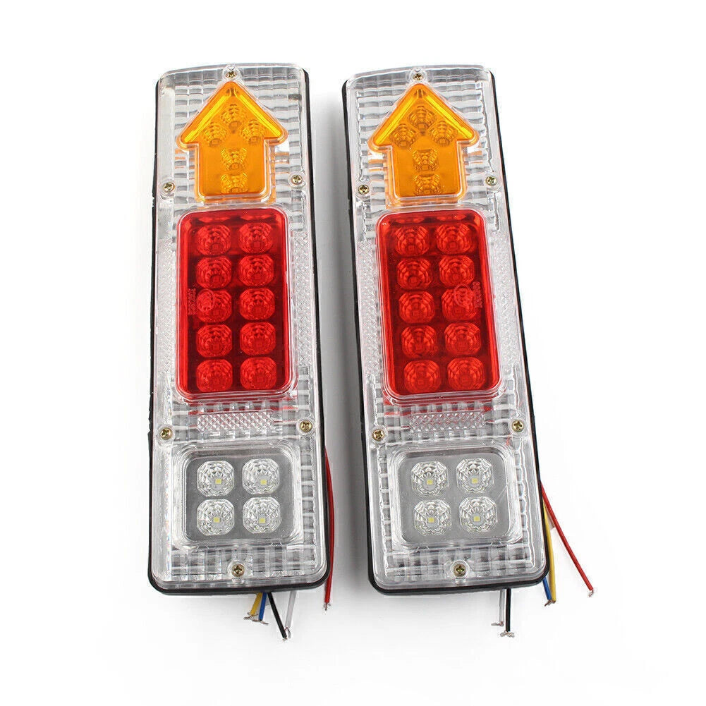 LED Rear Tail Lights for Trailer Truck Caravan (mo)