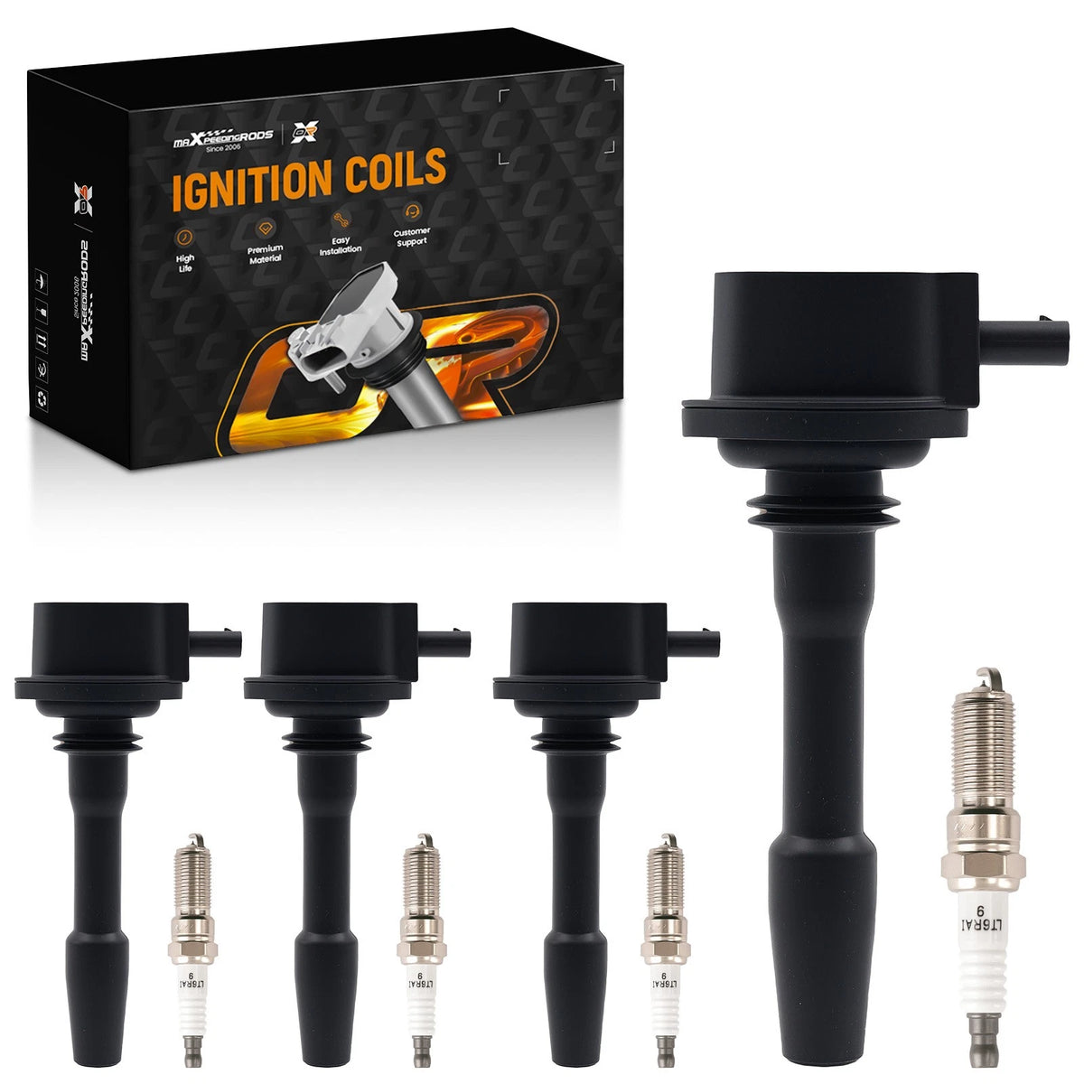6X Ignition Coil for Ford Police Interceptor Utility V6 3.3L (2020) UF-825